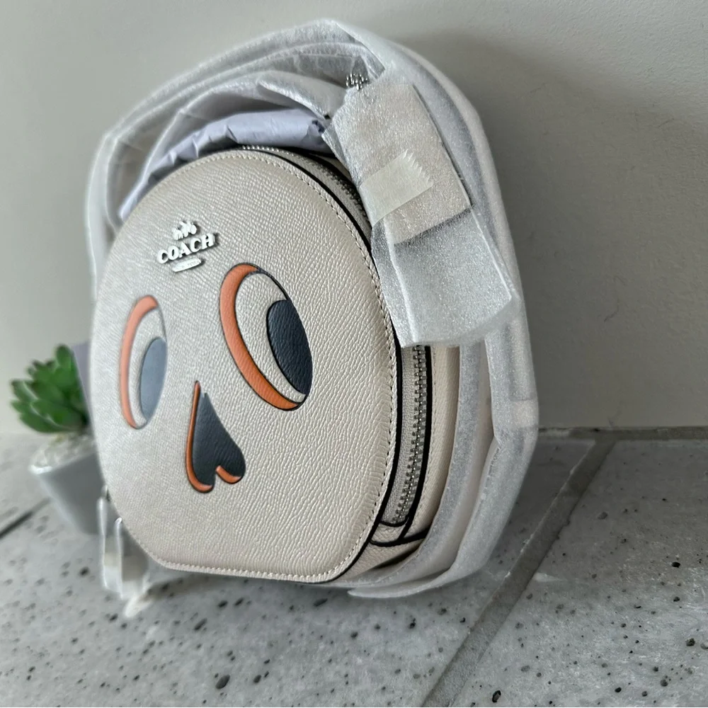 NWT Coach Canteen Crossbody With Halloween Skeleton - Picture 5 of 10